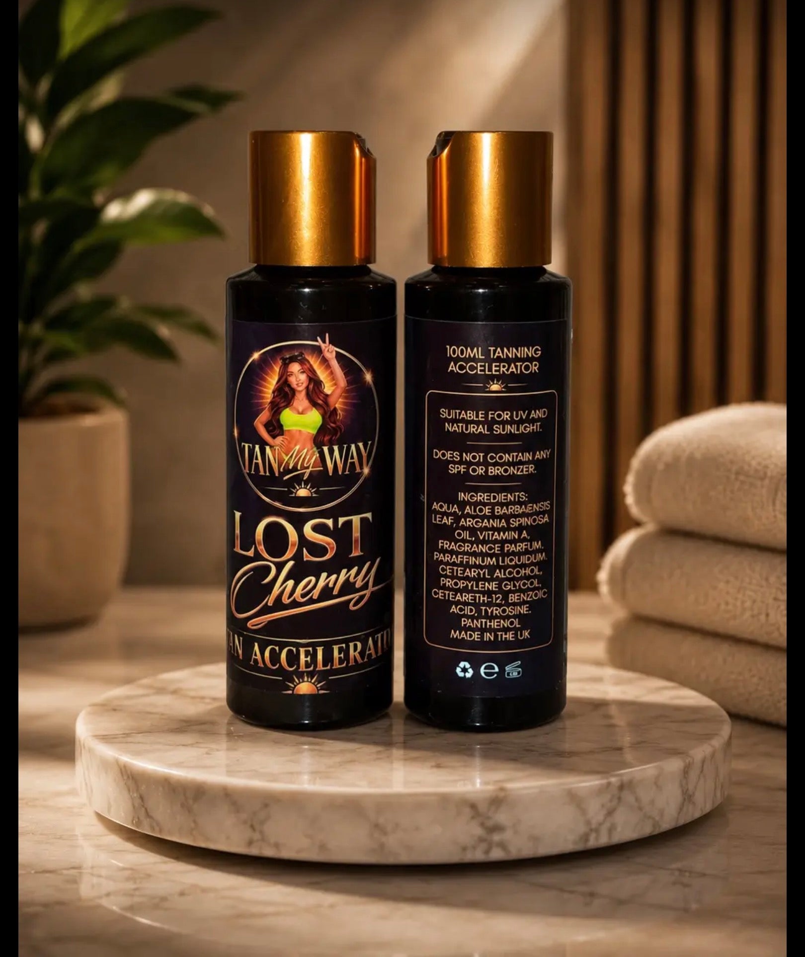 Tanning accelerator